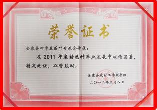 资质荣誉
